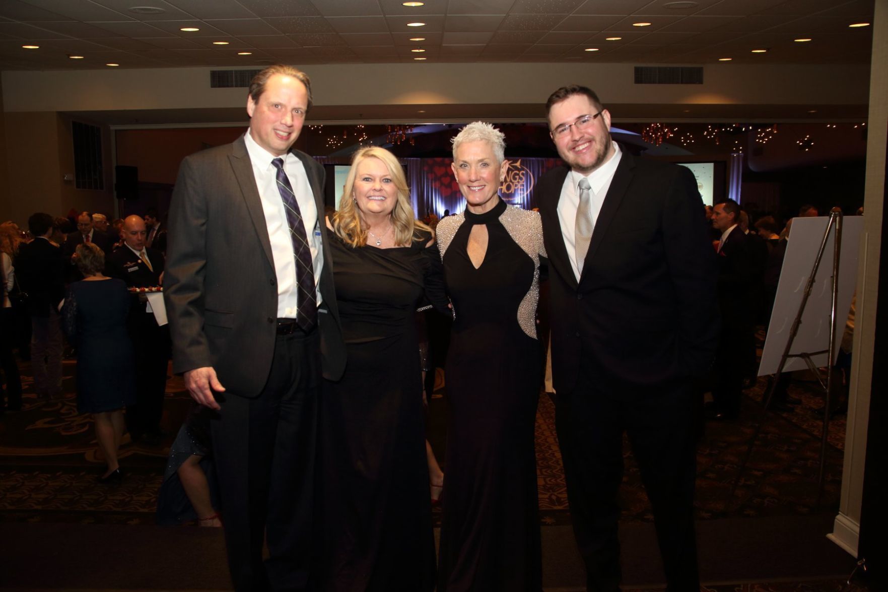 John and Nan Trecker, Sheri Sanders, Tyler Cordell